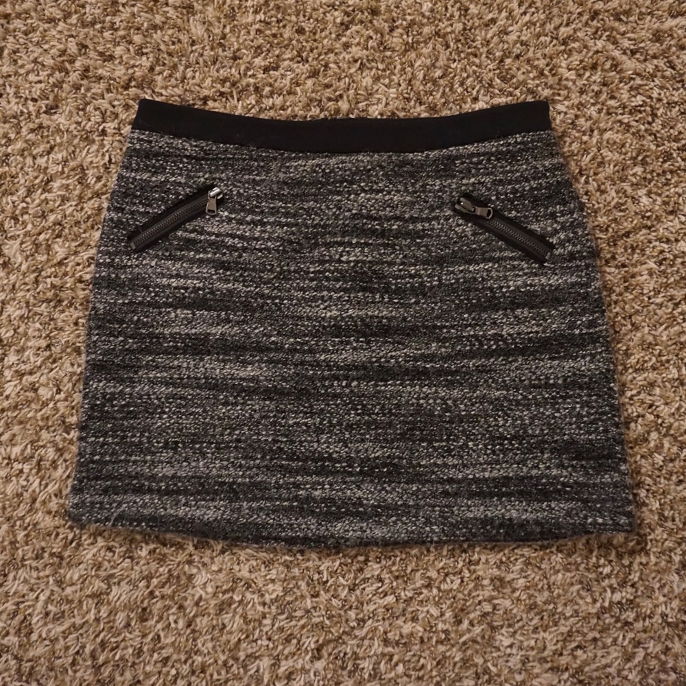 Rebecca Taylor Grey Skirt